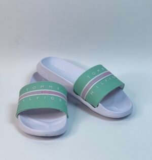 Sandalia Tommy Hilfiger verde menta
