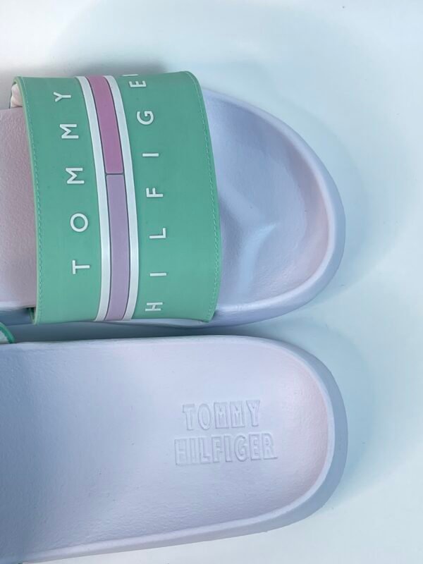 Sandalia Tommy Hilfiger verde menta