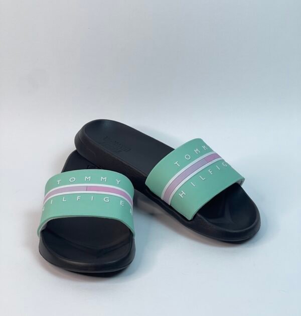 Sandalia Tommy Hilfiger verde menta