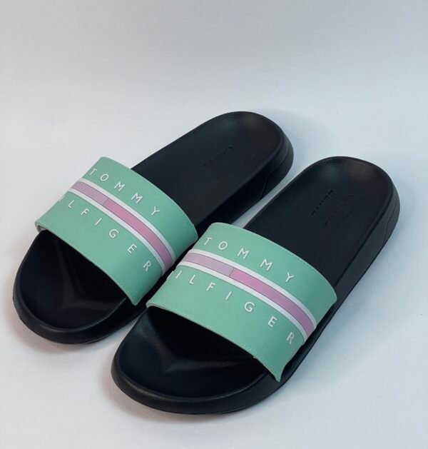Sandalia Tommy Hilfiger verde menta