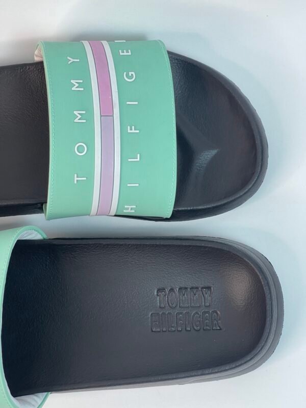 Sandalia Tommy Hilfiger verde menta