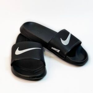 Sandalia nike negra x blanco