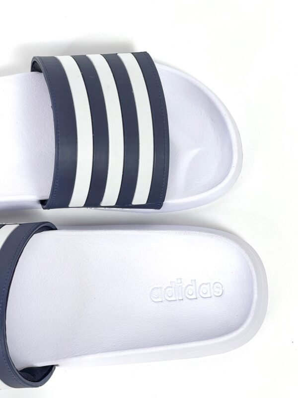 IMG_4620 3 Sandalia adidas azul x blanco clásica