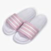 Sandalias adidas rosa x blanco clásica