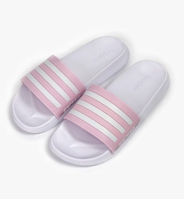 Sandalias adidas rosa x blanco clásica