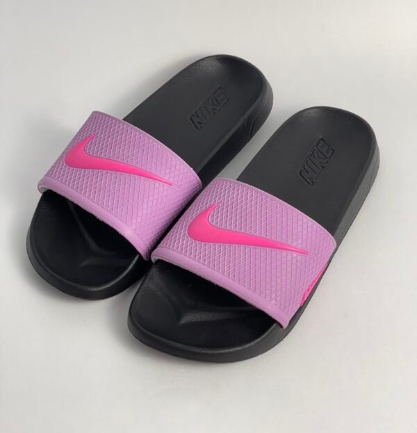Sandalia nike lila x rosa