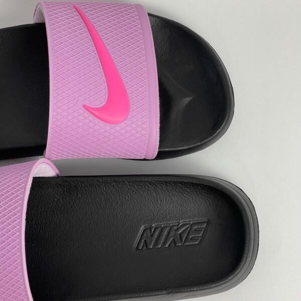 Sandalia nike lila x rosa