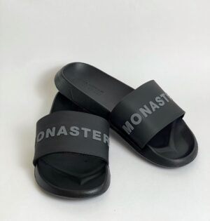 Sandalias Monastery negro x gris esencial