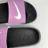Sandalia nike lila x blanco