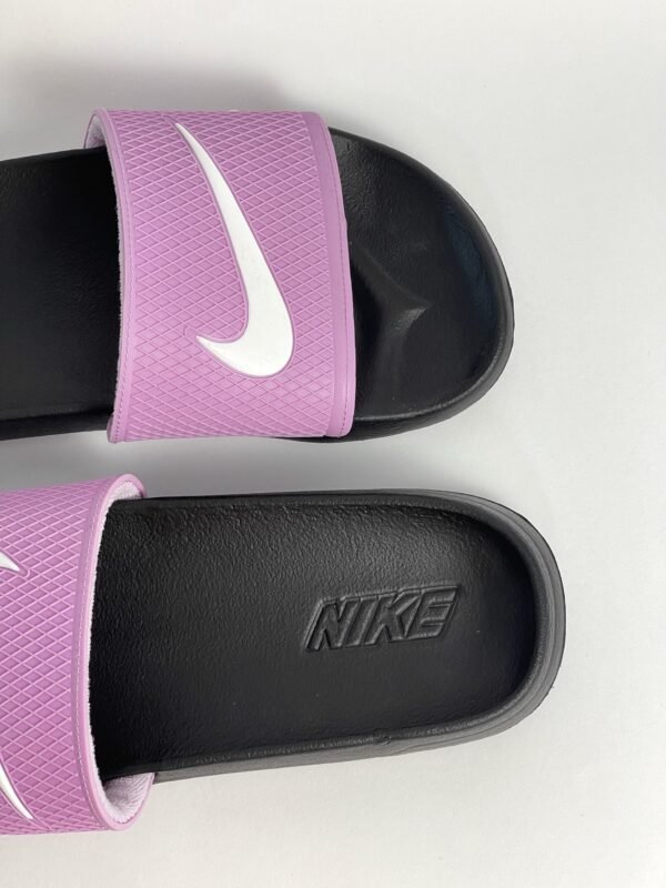 Sandalia nike lila x blanco