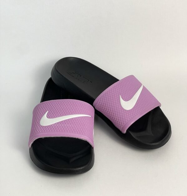 Sandalia nike lila x blanco