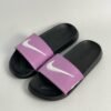 Sandalia nike lila x blanco