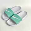 Sandalia nike verde menta x blanco