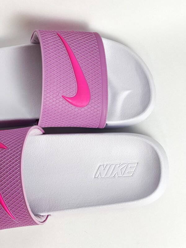 Sandalia nike lila x rosa