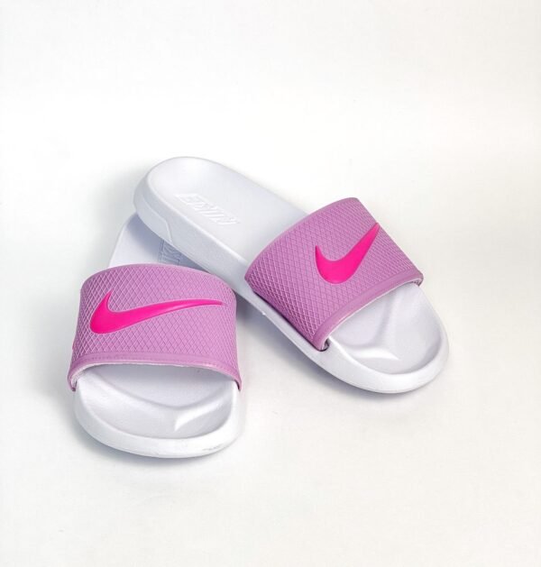 Sandalia nike lila x rosa