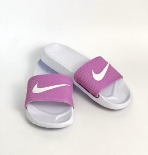 Sandalia nike lila x blanco