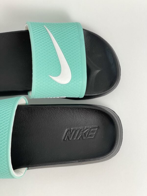 Sandalia nike verde menta x blanco