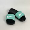 Sandalia nike verde menta x blanco