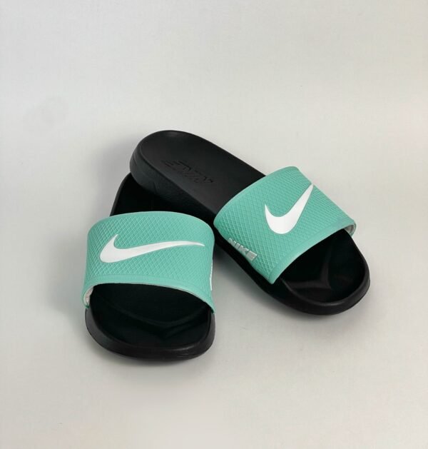 Sandalia nike verde menta x blanco