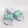 Sandalias Hugo Boss verde menta