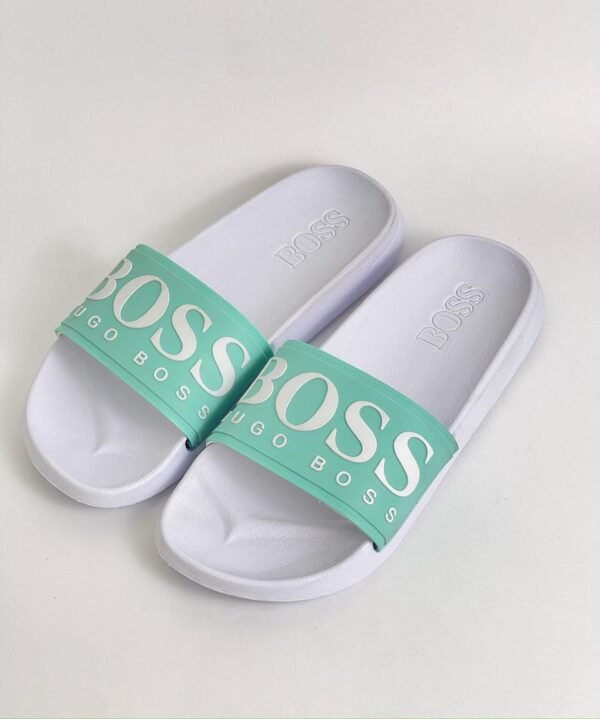 Sandalias Hugo Boss verde menta
