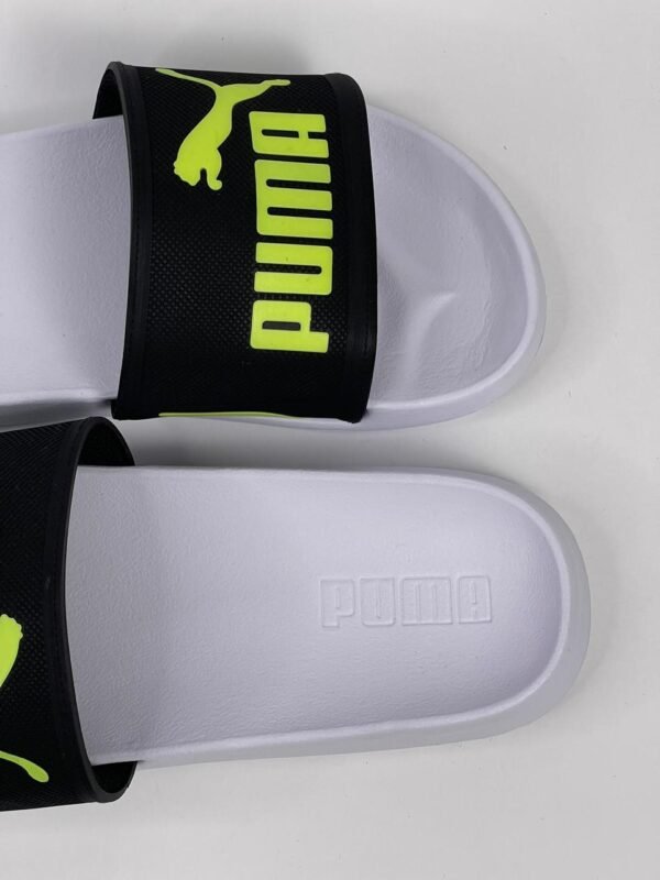 Sandalias Puma negras x verde