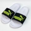 Sandalias Puma negras x verde