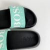 Sandalias Hugo Boss verde menta
