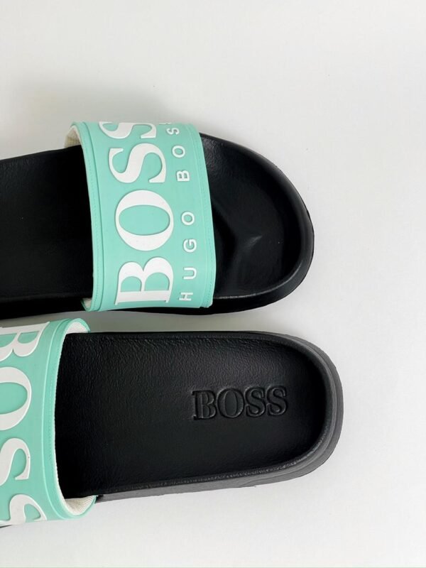 Sandalias Hugo Boss verde menta