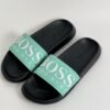 Sandalias Hugo Boss verde menta