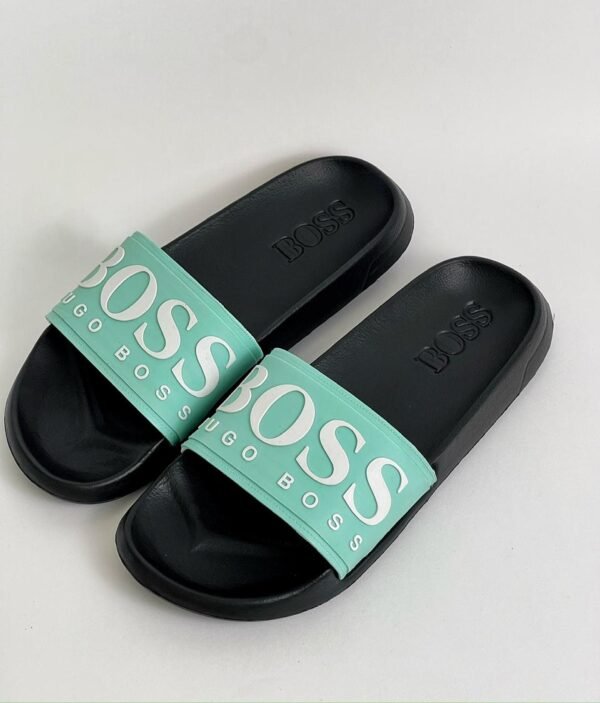 Sandalias Hugo Boss verde menta
