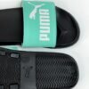 Sandalias Puma verde menta