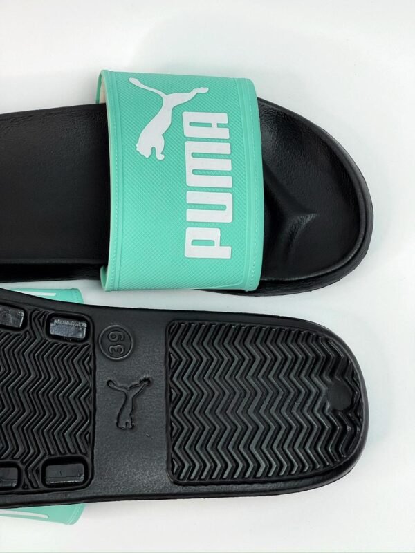 Sandalias Puma verde menta